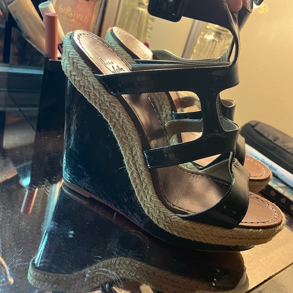 Christian Louboutin Wedges -size 38 - Picture 11 of 12
